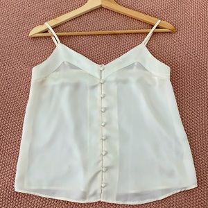 Silk Button Cami
